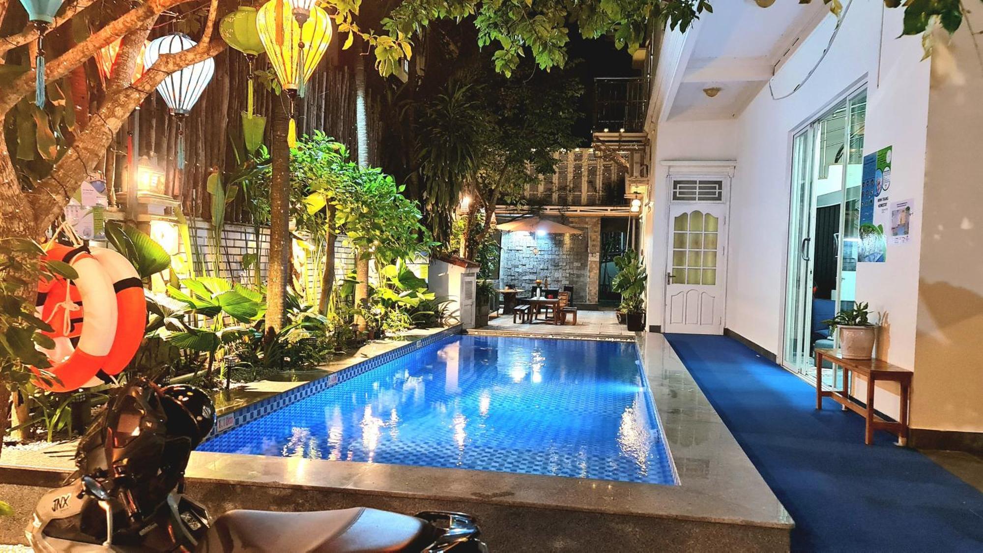 Minh Trang Villa Hoi An -Bbq Garden Exterior photo