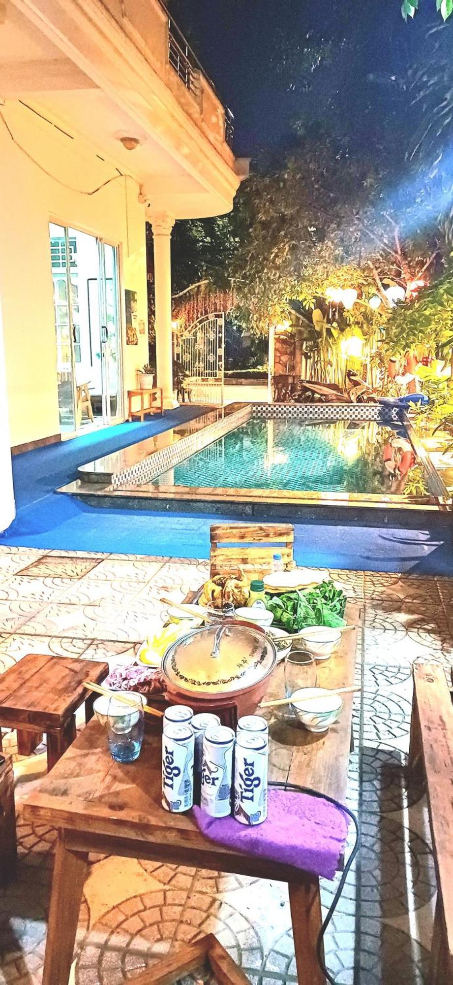 Minh Trang Villa Hoi An -Bbq Garden Exterior photo